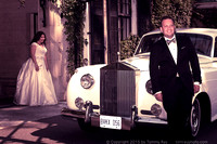 Bridal Rolls Royce Editorial Look