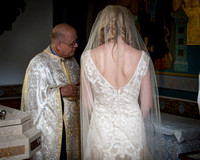Bridal Dress Bare Back Veil